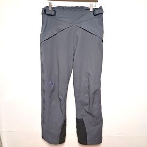 Isis Womens 14 Gray Waterproof Snow Ski Pants Zip Sides